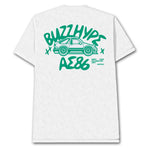 Load image into Gallery viewer, Vroom x BUZZHYPE AE86 in White Tee
