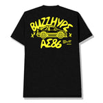 Load image into Gallery viewer, Vroom x BUZZHYPE AE86 in Black Tee
