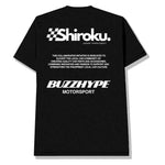 Load image into Gallery viewer, BUZZHYPE x Shiroku in Black Tee
