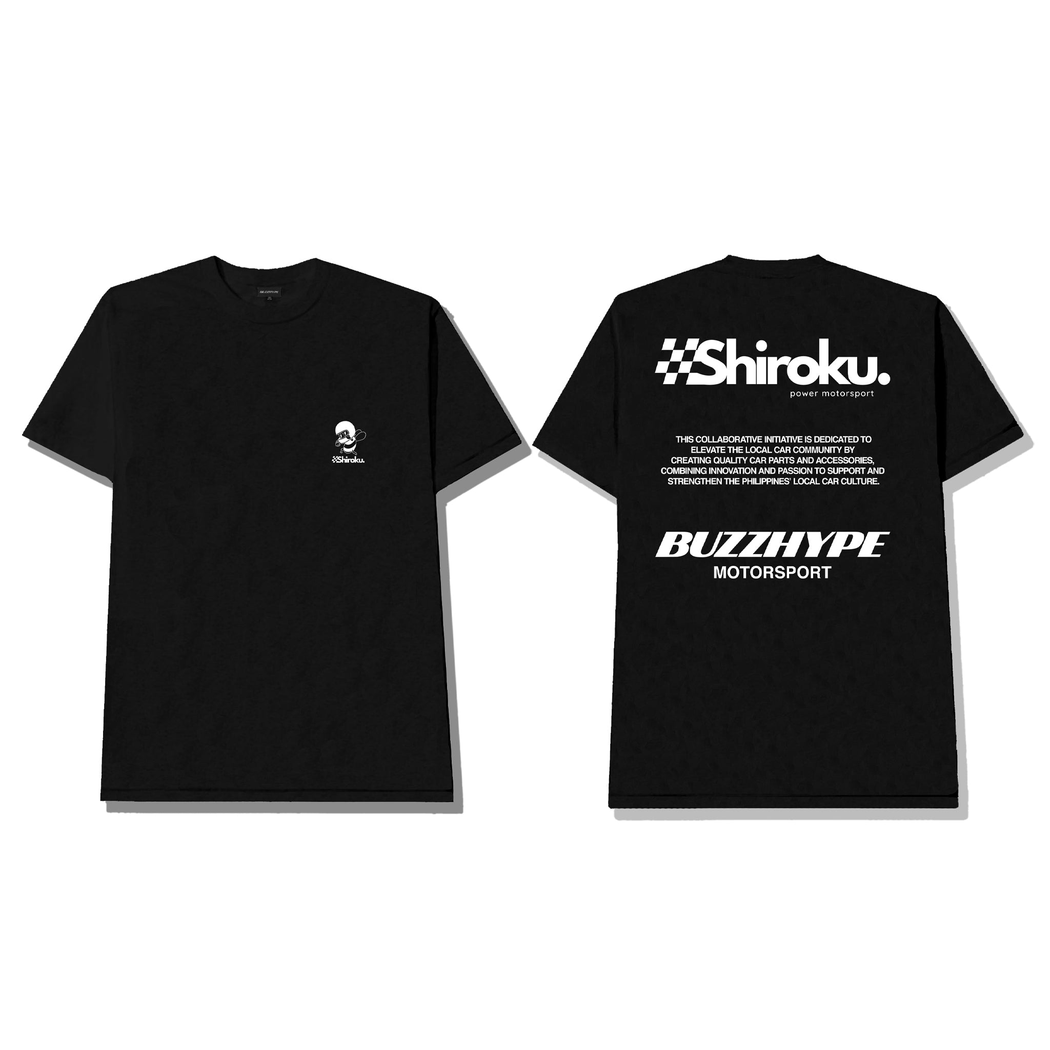 BUZZHYPE x Shiroku in Black Tee