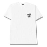 Load image into Gallery viewer, Flaming Bee in White tee
